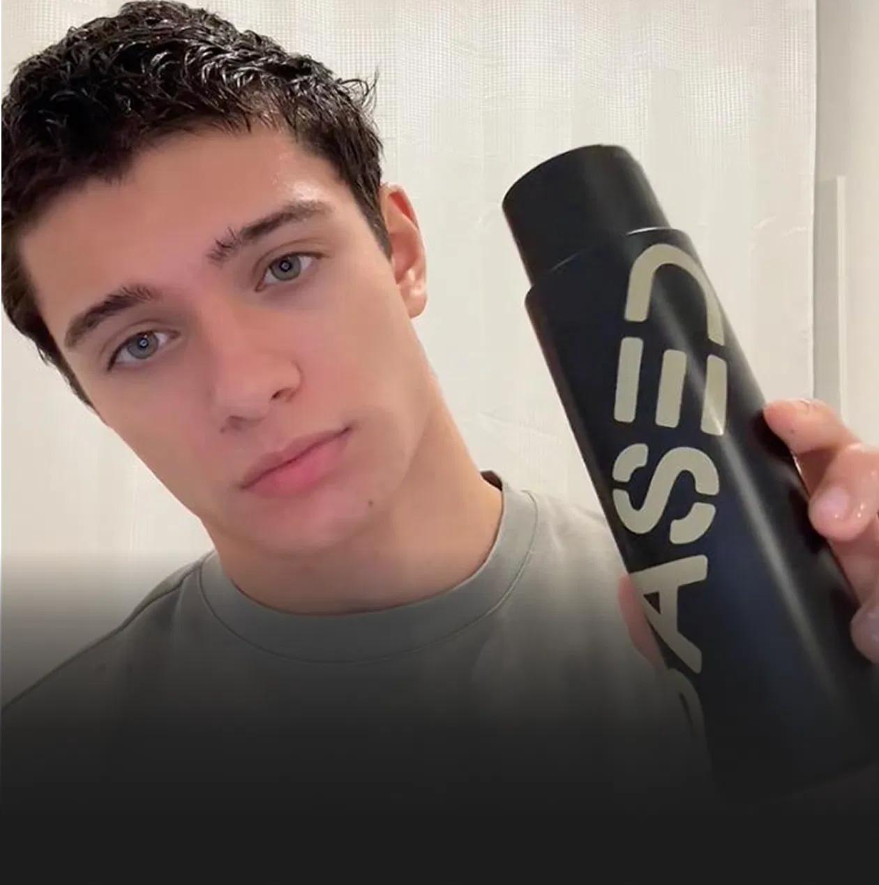 Customer review from Liam about BASED haircare products